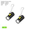 Type-C LED Multifunctional Strong Light Pocket Keychain Flashlight Outdoor Hiking Camping Mini Flashlight Small Torch light