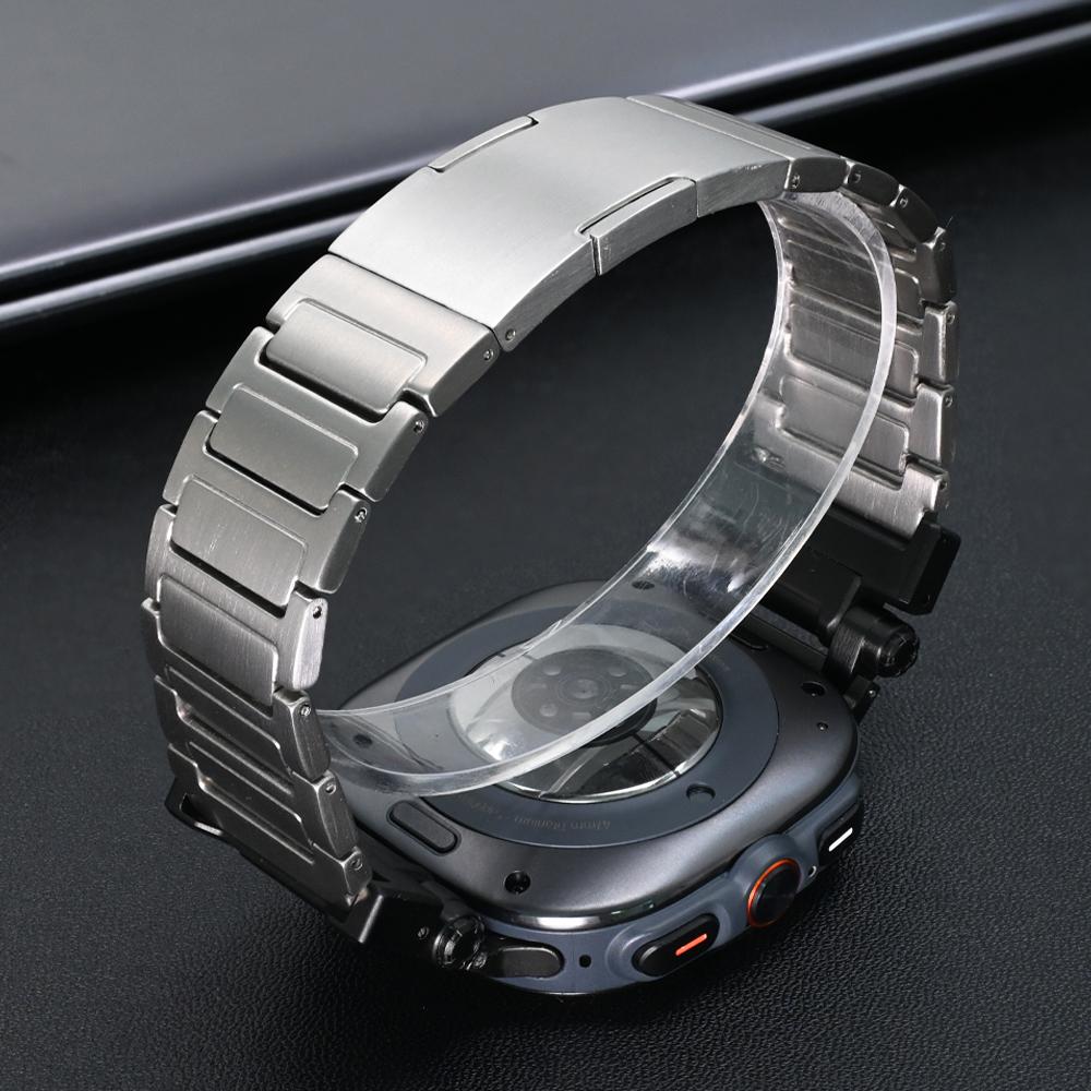 Cinturino Ultra in Titanio per Samsung Galaxy Watch 7 ultra 47mm Cinturino per SAMSUNG ULTRA GALAXY 47 Braccialetto Lusso Sportivo Business Uomo