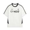 Li Ning Sports Life Collection T Shirt Unisex Ivory AHSV299-1