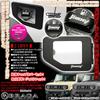 Type 50J2 CB Jimny Carbon Fiber Fuel Filler Cap Cover Glass Fuel Lid Door Set with New Jimny Sierra BG BRAGA & Emblem,
