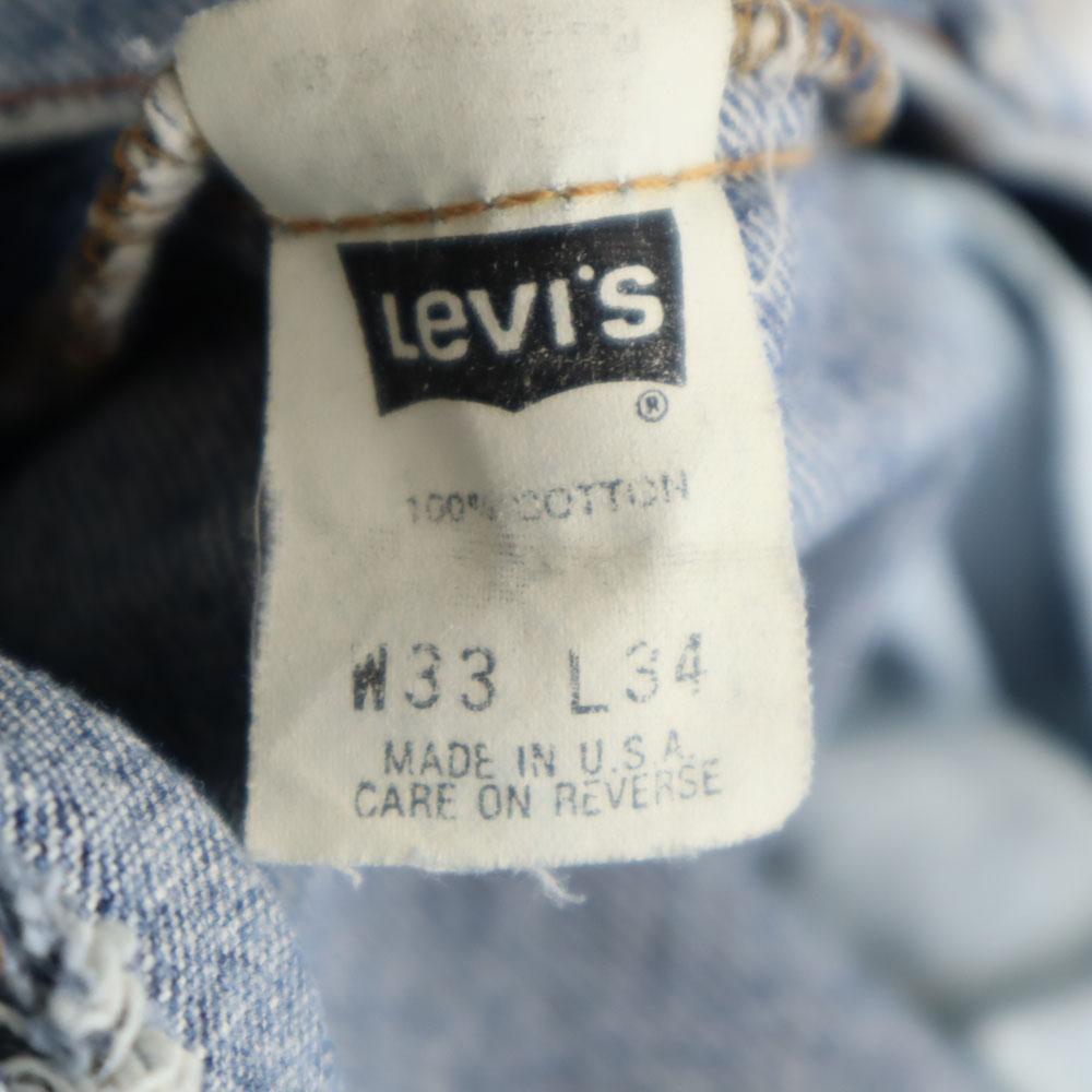 Levi's 90-е 505 Сделано в США Джинсы W33 Синие джинсы Мужские Б/У