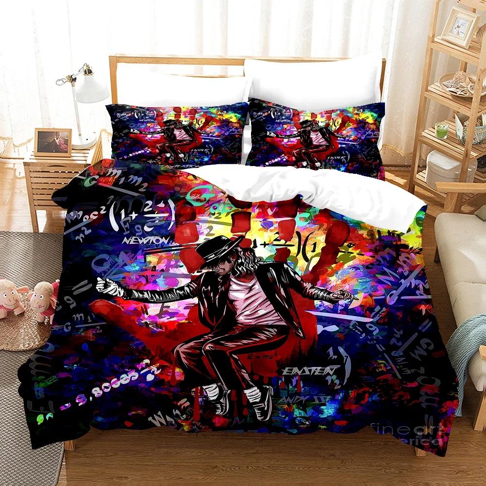 Comforter Abstract Painting Home High Quality Super Soft Comfortable Cotton Bedding Set Eu Double Size Bedclothes Dropship