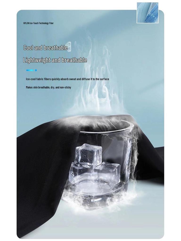 Summer Boys' Mid-Length Casual Quick-Dry Shorts - Lightweight, Breathable Ice Silk for Sporty Kids.