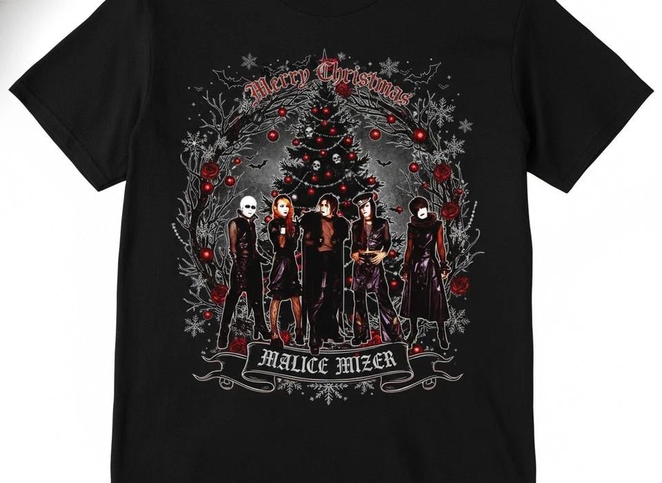 Dark Malice Mizer Christmas Unisex T-shirt Full Size S-345XL MC1294 2XL