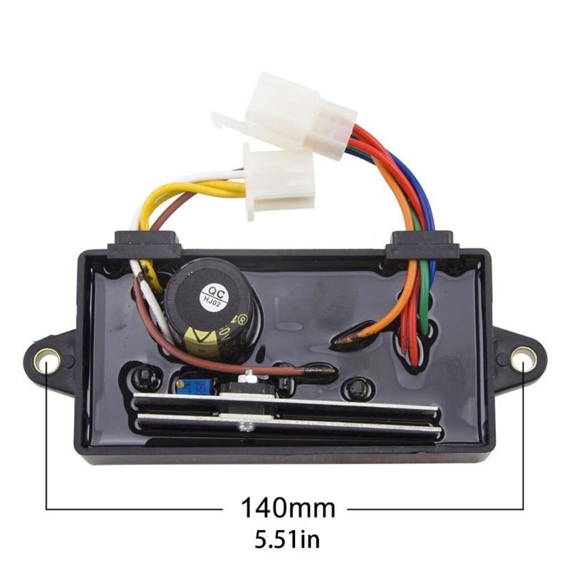Leistungsstarker Automatischer Spannungsregler in Industriequalität, Geeignet für Gasgeneratoren von 5kW bis 6,5kW, AVR Stabilisatorplatine