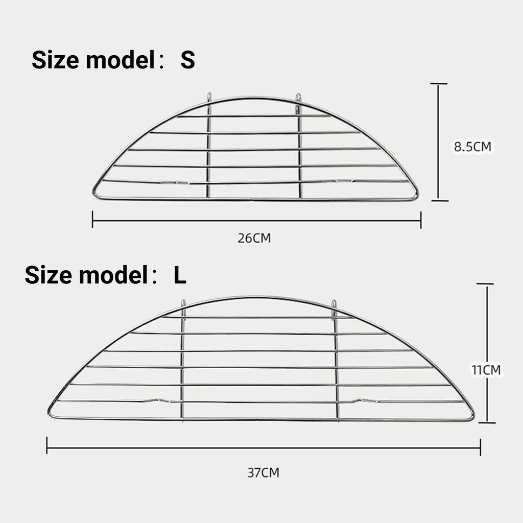 Grătar de exterior, plasă pentru grătar, suport pentru aburi, oțel inoxidabil, camping, grătar, tigaie pentru prăjit, grătar pentru carne, scurgere, anti-ardere