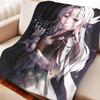 Cartoon Genshin Impact Xilonen Furina Flannel Blanket Cover Warm Soft Anime Blanket Multifunctional Decor Home Universal Blanket