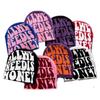 2025 Nuovo Cappello Jacquard a Maglia Popolare Hip Hop con Lettere da Uomo e Donna
