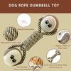 Pets Chew Toy Cotton String Rope Tennis Dumbbell Ball Bite Resistant Teeth Medium Large Dog Interactive Toy Playing Supplies