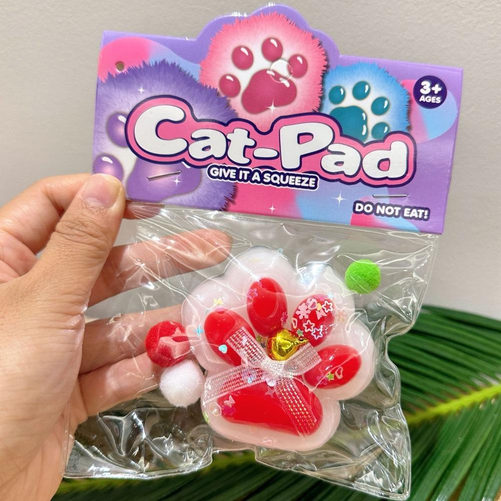 Slow Rebound Cartoon Cat Claw Toy Kneading Cat Paw Pinch Toy  Kids Tricky Doll