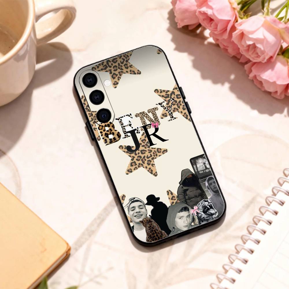 COOL B-BENY JR Rapper phone Case For Samsung Galaxy A73,A72,A71,A70,A53,A52,A51,Others Soft Black Shell
