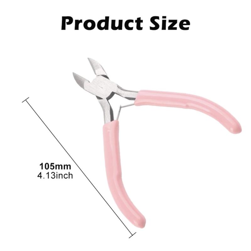 Jewelry Making Plier Tool Set Stainless Steel Non-Slip Handles Ideal Gift for DIY Craft Hobby Lovers Adults Kids