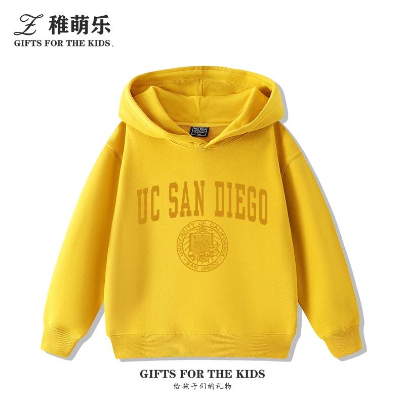 Fun UCSD (University of California, San Diego) Print Kids' Hoodie – Cute, Versatile Fall/Winter Pullover for Boys and Girls