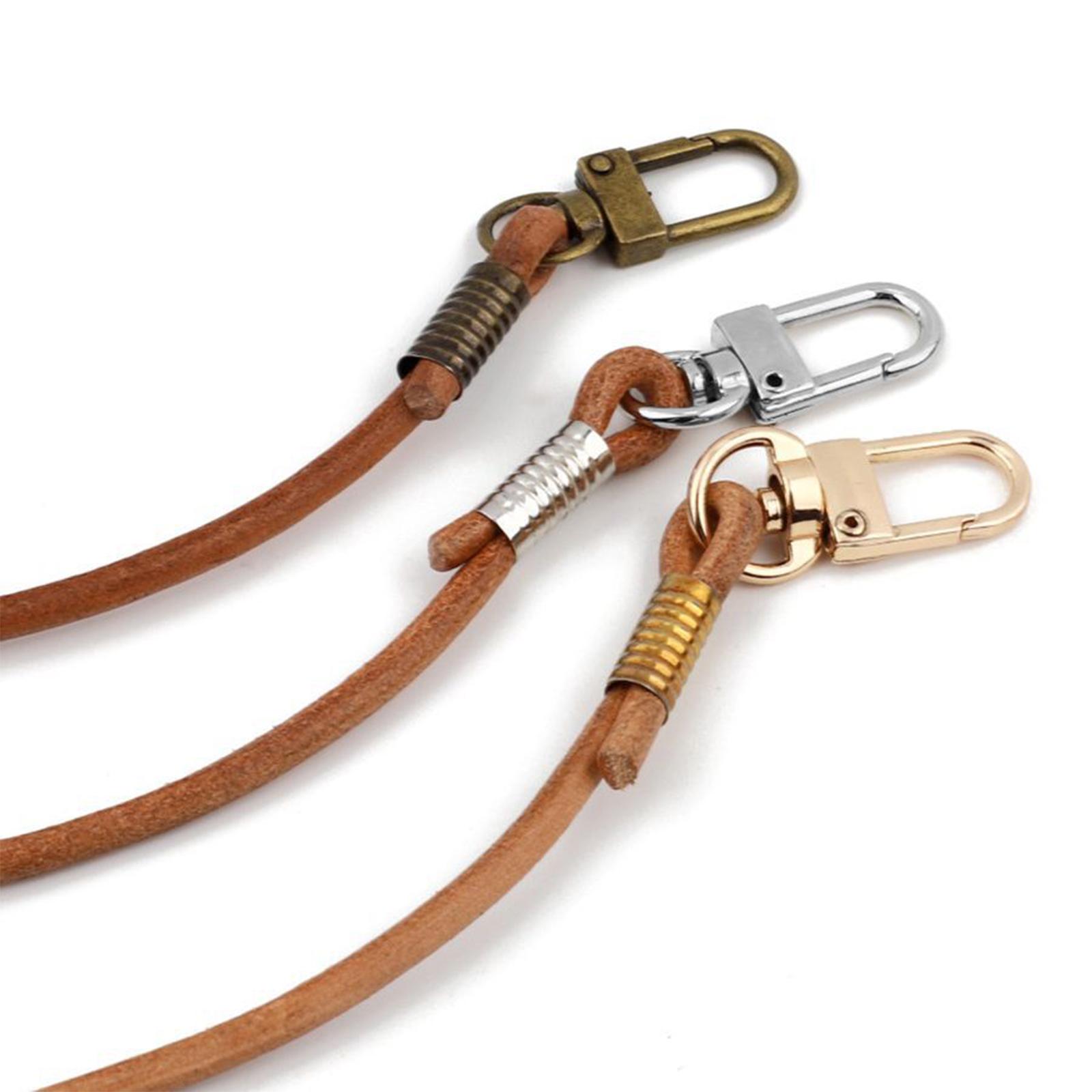 4 мм плечевой ремень 15/23/31/47 дюймов круглый ремень для сумки-ведра с пряжкой — фото 4