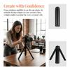 Aluminum Alloy Mini Camera Tripod Lightweight Portable Webcam Tripod Extendable Tripod  Vlog