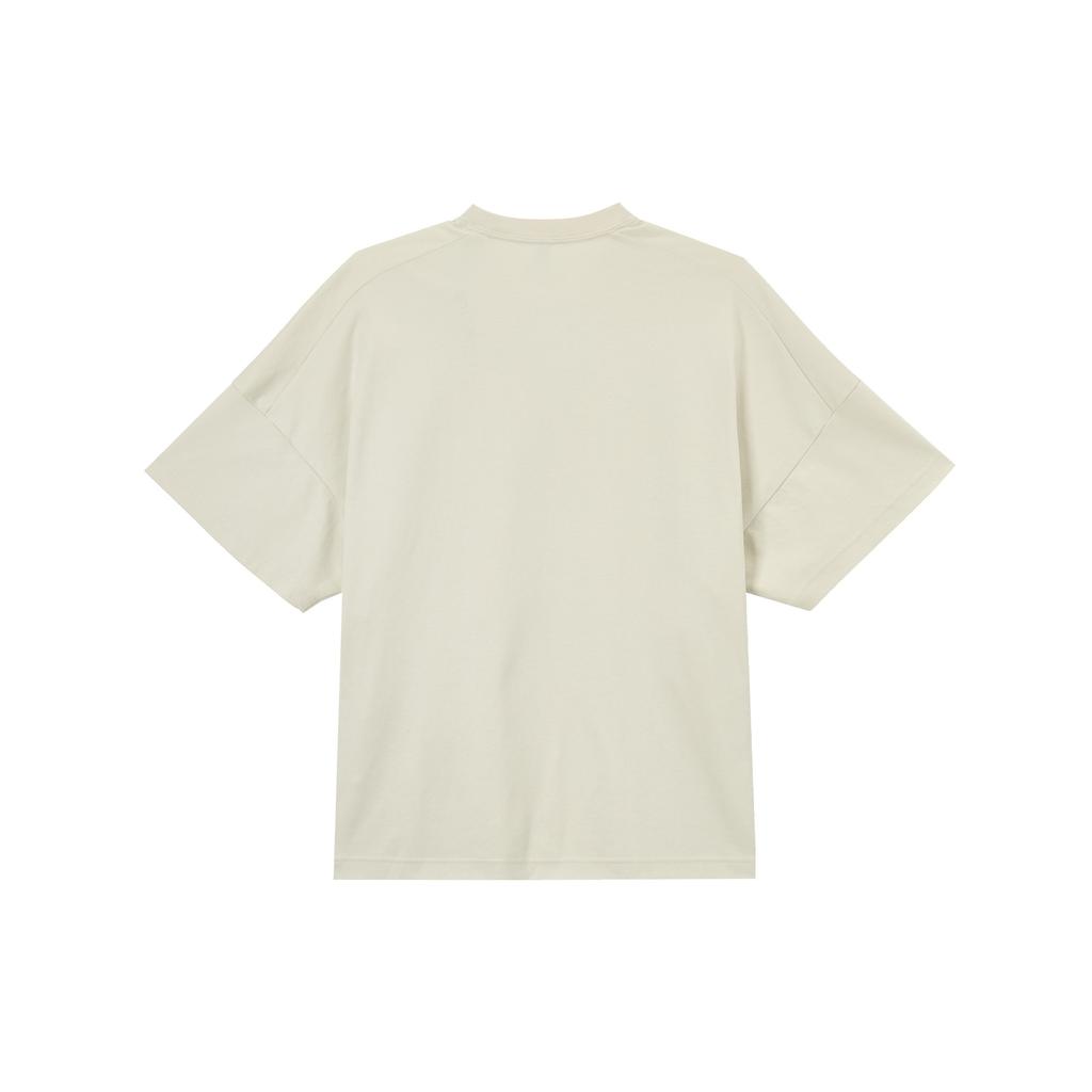 adidas T-shirt a maniche corte stile futuro Stampa lettere Comoda Semplice Top da uomo Alum-Brown JL9953