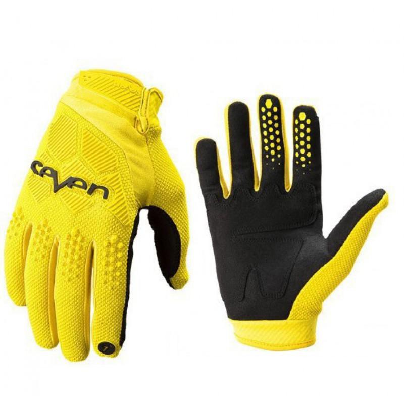 Seven Cycling Gloves Breathable Shock Absorbent Unisex Gym Fitness Full Finger Sports