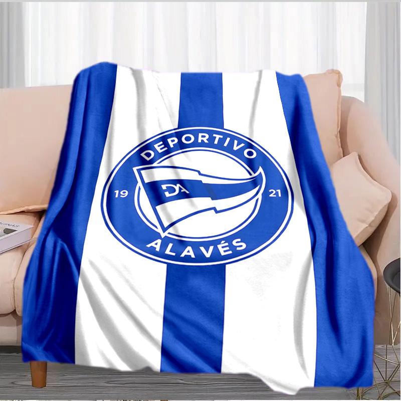 Deportivo FC Printed Throws Blanket Soft Flannel Blankets for Couch Bed Gifts for Men Women Picnic blanket Christmas gifts