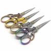 Floral Pattern Sewing Scissors Zinc Zinc Zinc Alloy Embroidery Needlework Tools  Everyday Use