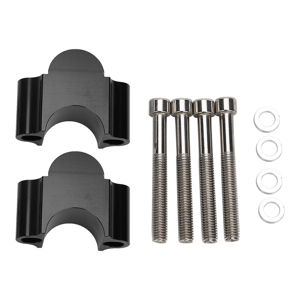 28mm Aluminum Handlebar Riser Mount Clamp 28MM Height Adapter for Motorcycle ATV