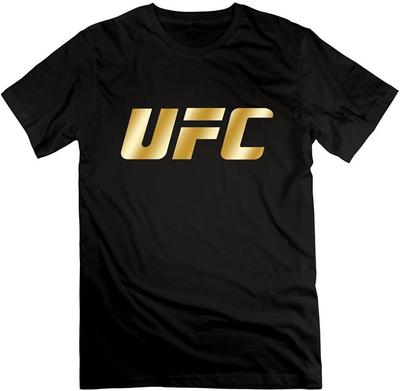 UFC Gold Logo Black T-shirt