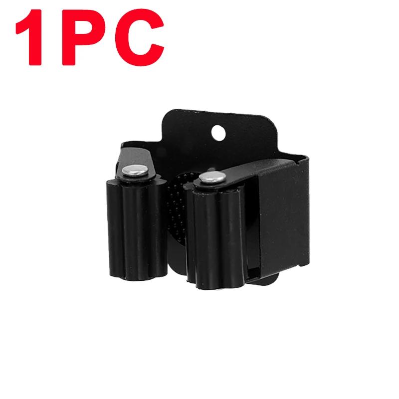 51 шт самоклеящиеся зажимы для держателя швабры из нержавеющей стали держатель для швабры с винтом полка для органайзера для кухни и ванной комнаты 4580₽