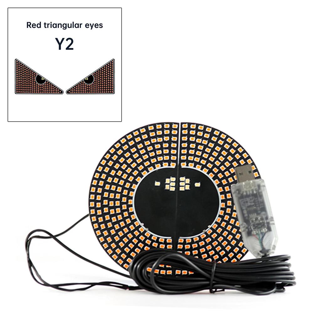 Οθόνη LED Μάτι του Διαβόλου Φως Ματιού Αυτοκινήτου Φορτηγού Δυναμικό Φως LED