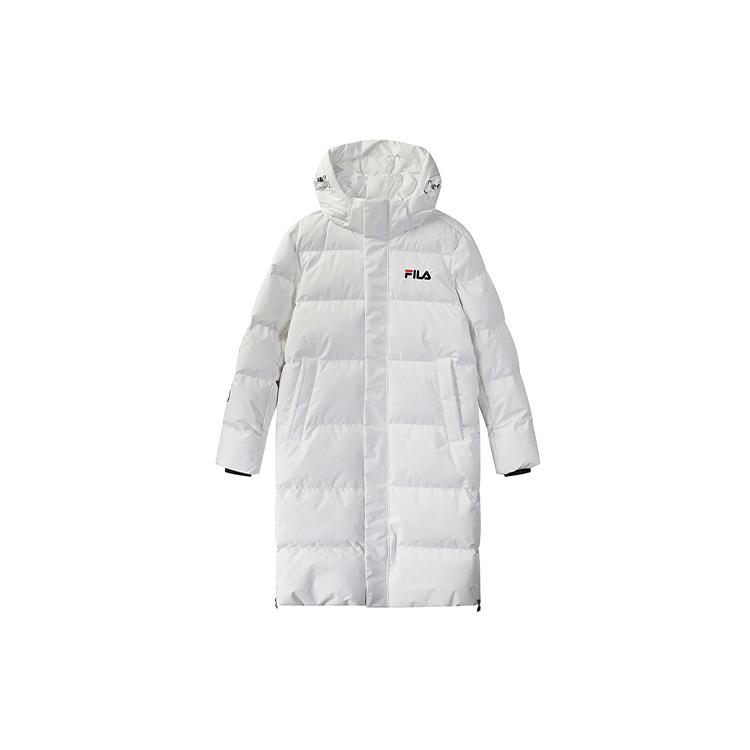 FILA Down Jackets Men's White Hooded Moderate F11M048921F-WT