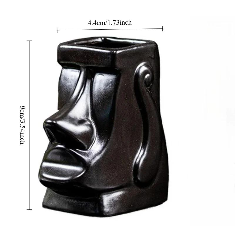 Creative Ceramic Mug Hawaiian Cocktail Mug Wine Cup Home Decor Home Decoration Accessories Gothic Decor Statues for Decoration