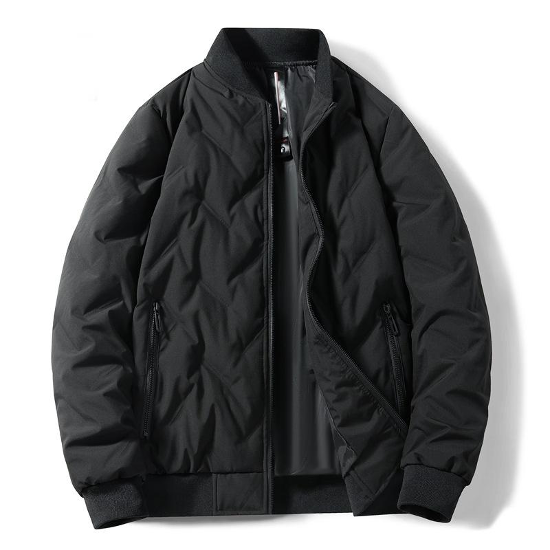 

Мужской пуховик с воротником бейсболки, зимний, утолщенный, теплый и холодостойкий, 50% белого утиного пуха, высококачественное пальто для мужчин 3XL