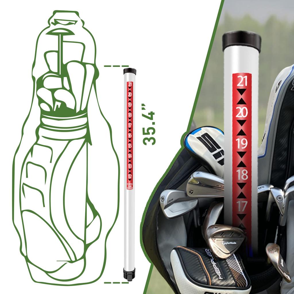 Golfball-Greifer Professioneller Sammler Golfball-Sauger Aufbewahrungsstock 21 Ballhalter Sammler - -