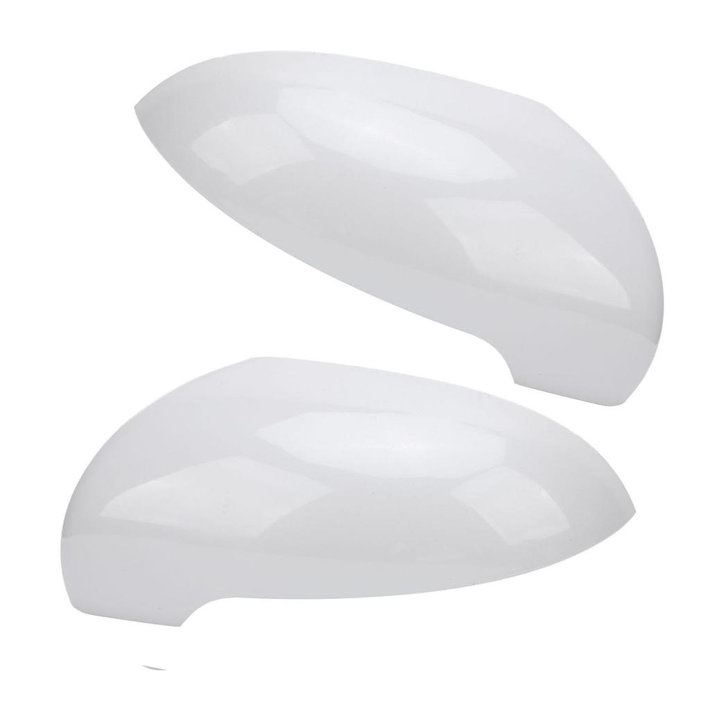 Rear View Mirror Cap Cover White Impact Resistant Scratch Proof Exterior Side Door Mirror Cap for So
