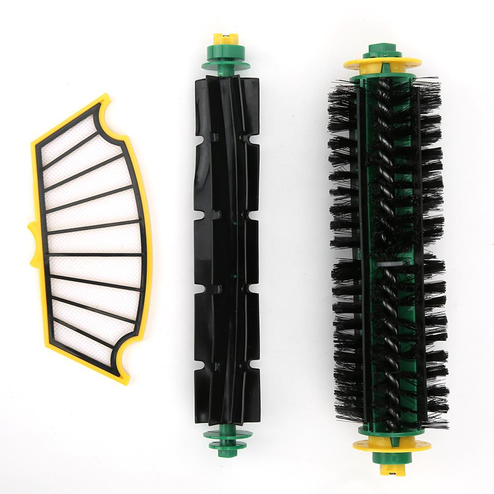 Main Brush Filter Replacement Parts Accessories Kit Fit for Roomba 500 Series