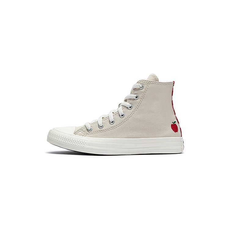 

Converse Ctas Hi Вышитые Модные Универсальные Холщовые Кеды на Толстой Подошве с Высоким Верхом Детские Кроссовки Хаки A13176C 36