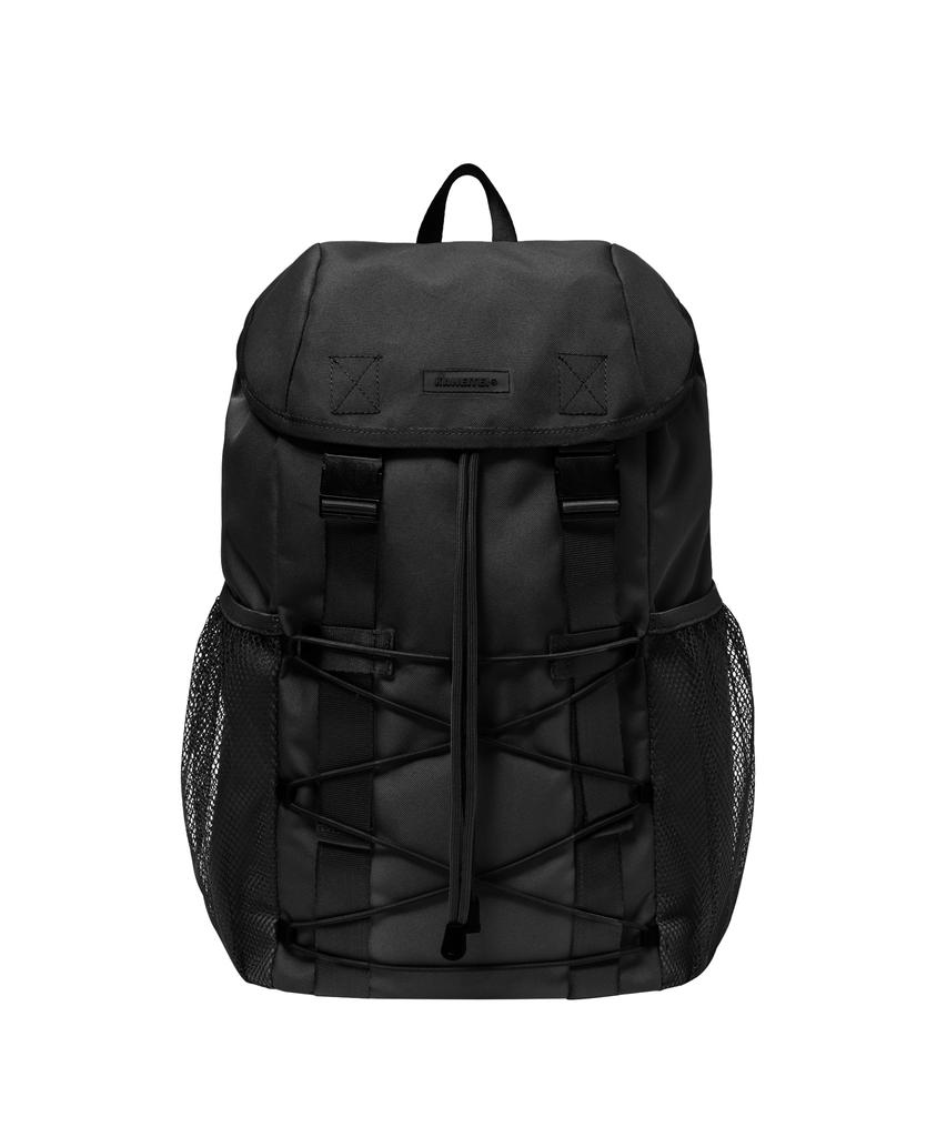 Kaneitei Nomad Two-Touch Drawstring Backpack (Black)