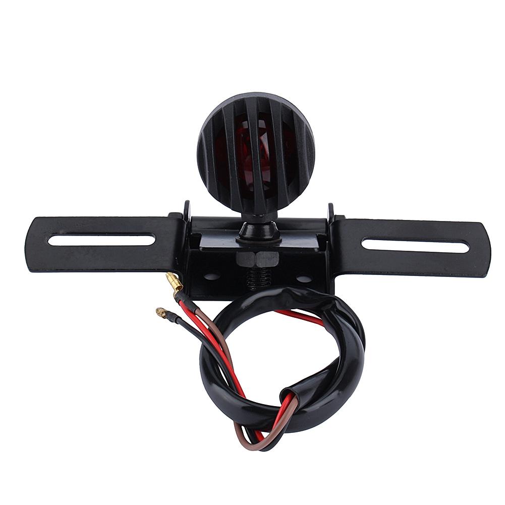 

Новый универсальный 12 В 10 Вт черный мотоциклетный задний тормозной стоп-сигнал лампа