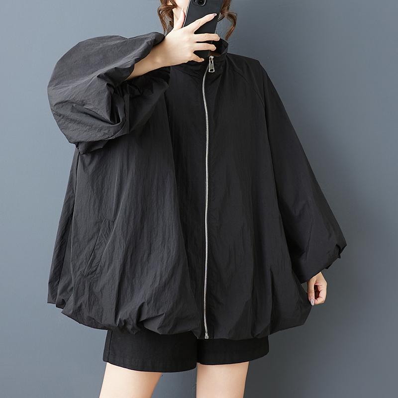 Long Sleeve Oversized Vintage Casual Loose Autumn Spring Trench Coat for Women Outerwear