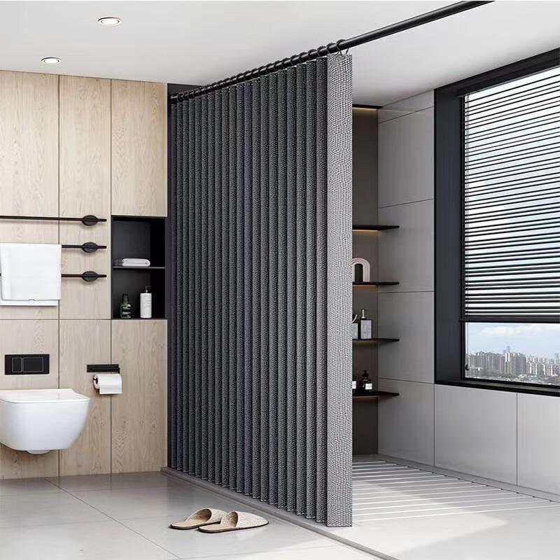 Mahutun Składany System Zasłony Prysznicowej i Drążka do Łazienki