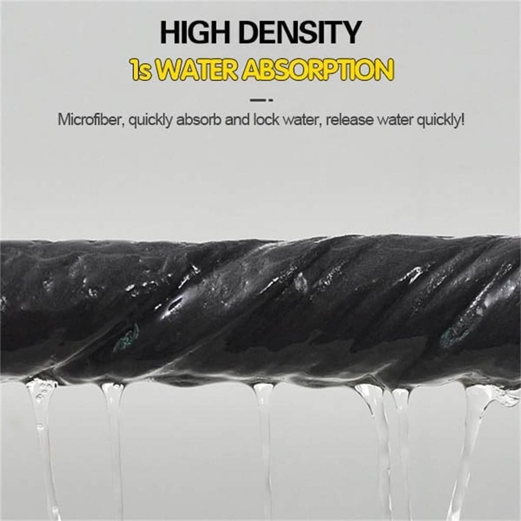 5PC Thickened Magic Cleaning Cloth, Reusable Microfiber Cleaning Rags for TV, Cars, Windows, Lint Free, Odorless, Machine Washable