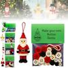 Complete Christmas Craft Set For Handmade Tree Decorations Family Classroom Activities All Materials Included