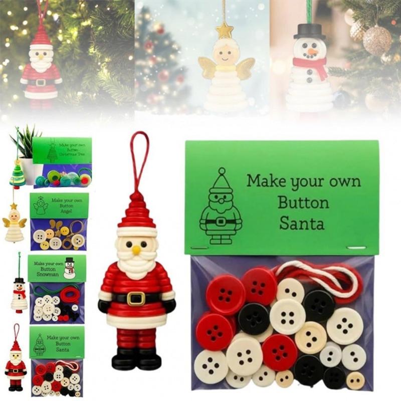 Complete Christmas Craft Set For Handmade Tree Decorations Family Classroom Activities All Materials Included
