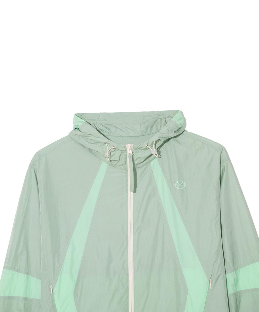 Nontype Paneled Light Wind Jumper (Mint Green)