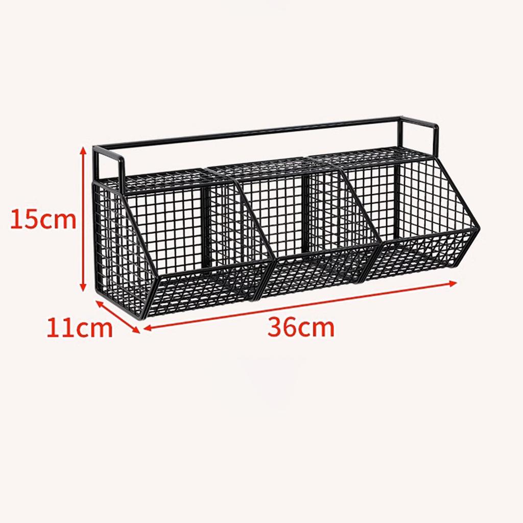 Optional Hanging Storage Basket Kitchen Fruit Vegetable Plates Dishes Tray Grocery Holder Kitchen Shelf Easy to Install