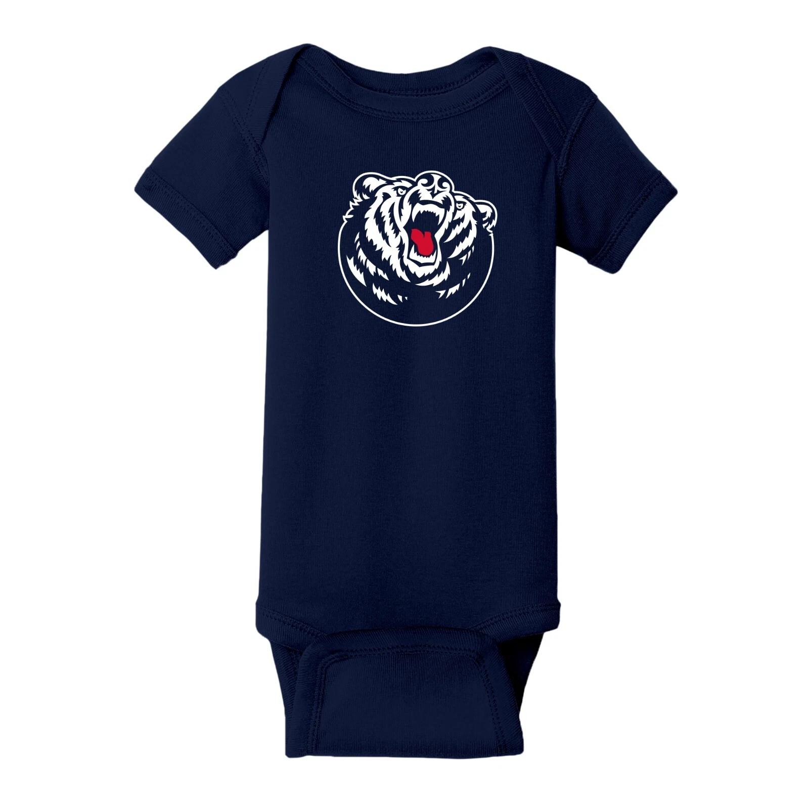 Belmont University Bruins Primary Logo College Infant Creeper Bodysuit - Navy 3XL