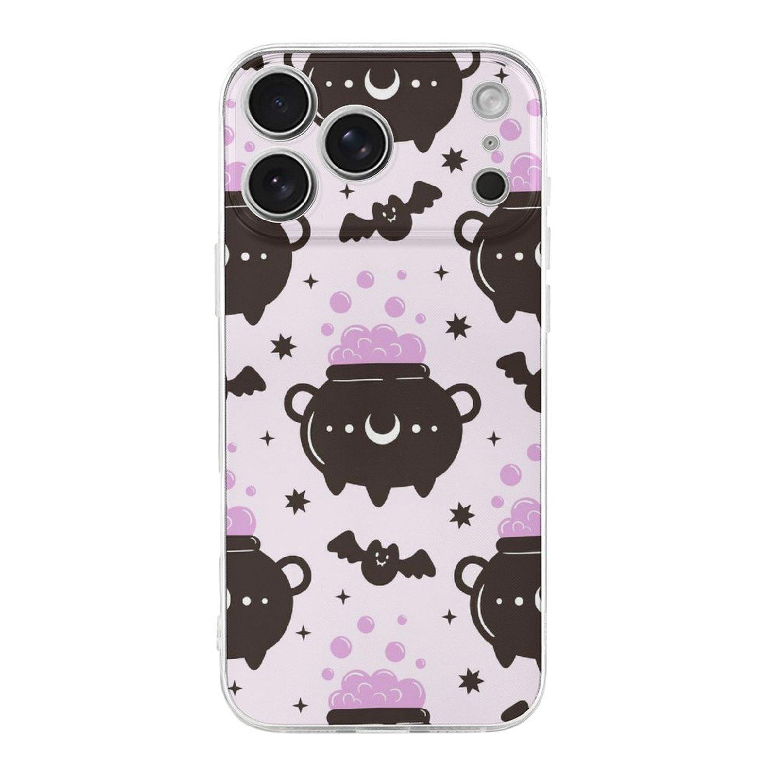 

1 Pack For Iphone 17/17Air/17Pro/17ProMax Slim TPU Protective Case With Crystal Transparency, Shock Absorption Corners And Smooth Feel IPHONE-17ProMax белый