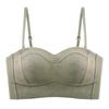 tube top underwear women's small breasts gather and support to show large secondary breasts, anti-sagging, anti-light and seamless, thin shoulder 