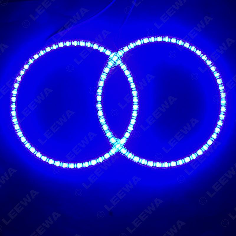 Compatible BMW E36/E38/E39/E46 (99-04) with Lens SMD Cover Angel Eye Halo