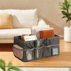 2Pcs Foldable Cosmetic Storage Box Large Capacity Sundry Storage Box  Living Room