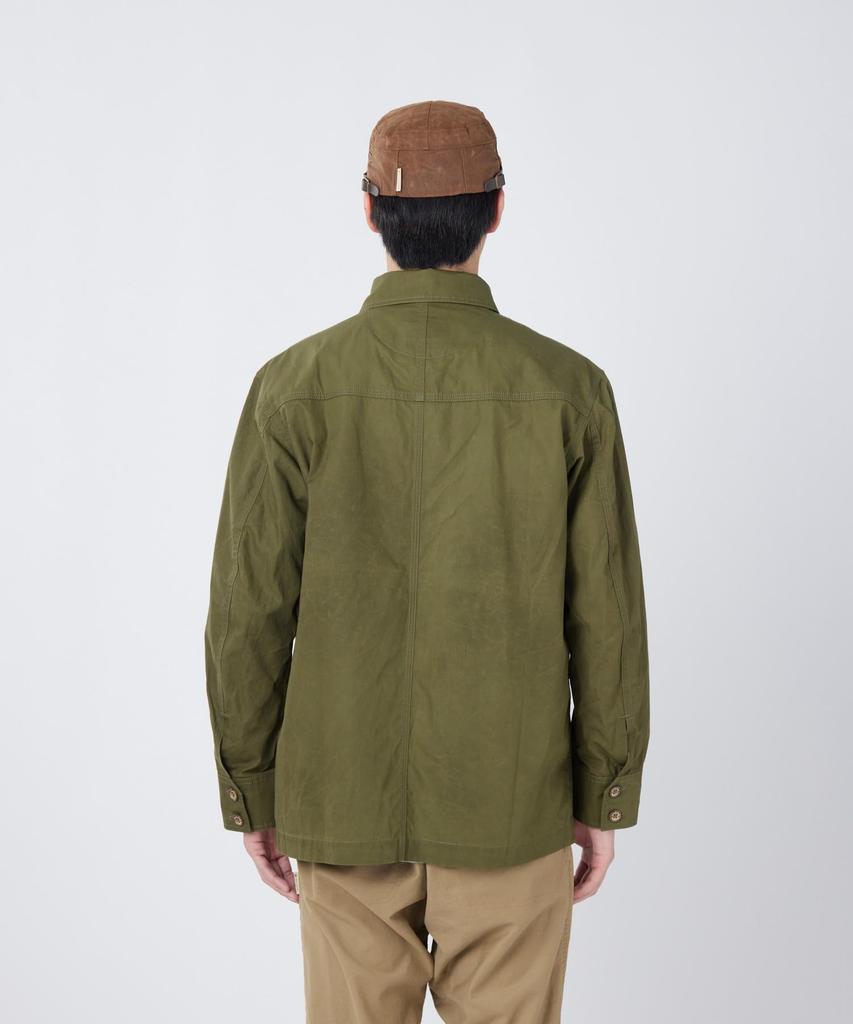Snow Peak Waxed Cotton Coverall Jacket Outerwear Jacket XXL DARK NAVY SPTL-JK-26SU906 Men's Women's
