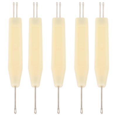 5 Pcs Transfer Needle 3.6mm Pitch 1X2 Fine Workmanship Knitting Machine Transfer Needle Knitting